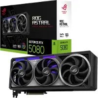 Asus GeForce RTX 5080 ROG Astral OC - 16GB GDDR7 RAM - Grafikkort