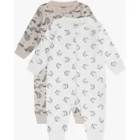 Pippi Heldragter - Natdragter - 2-pak - Rainy Day - - 74 - Heldragt