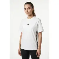Adidas Essentials 3-stripes-t-shirt i Bomuld, størrelse Medium