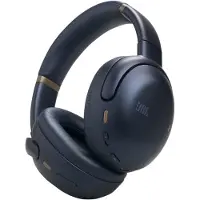 JBL Tour ONE M3 - Hovedtelefoner med mik. - fuld størrelse - Bluetooth - trådløs, kablet - aktiv støjfjerning - 3,5 mm jackstik, USB-C - blå - Zoom Certified