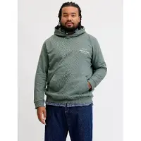 Jack&Jones PLUS Plus Size Back Printet Hættetrøje