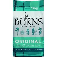 Burns Adult & Senior Original Fisk & brune ris - 12 kg