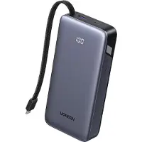 UGREEN Nexode - Powerbank - 20000 mAh - 45 Watt - PD 3.0, Apple Fast Charge, USB BC 1.2, Fast Charge - 2 output-stikforbindelser (USB, USB-C)