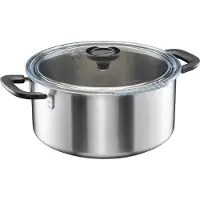 Fiskars Rustfrit Stål Gryde Med Låg Functional Form 5l