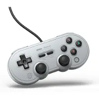 8Bitdo SN30 Pro USB Gamepad Gray Edition - Wired Controller - Nintendo Switch