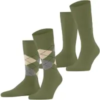 Burlington Everyday Mix Sokker 2-Pakke 7472 Grøn måle