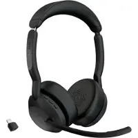 Jabra Evolve2 55 MS Stereo med Link380c–390c