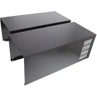 Electrolux skorsten, komplet, sort, K24 H460 80165962