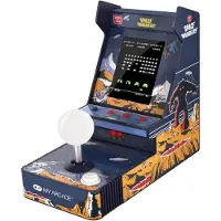 My Arcade Space Invaders Retro Spilkonsol Med Joystick Til Spiller