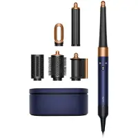 Dyson Airwrap i.d. Straight+Wavy multi-styler og hårtørrer (Prussian Blue/ Rich Copper)