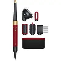 Dyson Nye Airwrap i.d. multi-styler og hårtørrer - Curly+Coily (Red Velvet/Gold)