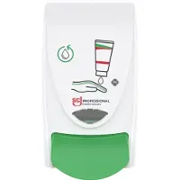SC Johnson Professional Dispenser Restore Manuel Plast hvid/grøn til 1ltr creme patron,stk