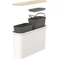 Orthex SmartStore Collect Slim 46 L sorteringsæt, hvid