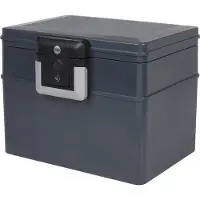 Yale YFWC/329/KB1, Fritstående pengeskab, 16,5 L, Grå, Nøgle, Plast, Dokument