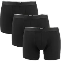 BOSS Boksershorts brun / sort / offwhite
