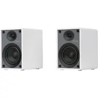 Onkyo GX-10DB - Creator Series - højttalere - boghylde - trådløs - Bluetooth - 30 Watt (Total) - 2-vejs - hvid