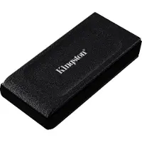 Kingston XS1000 Portable SSD - 1TB - Ekstern SSD - Sort - USB 3.2 Gen 2