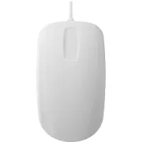 Contour Design Active Key Medical AK-PMH3 - mouse - scroll sensor - USB - white - Mus - Optisk - 3 knapper - Hvid