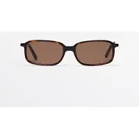Massimo Dutti - Female - Rektangulære Solbriller - Brun - 01
