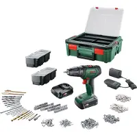 Bosch AKKUSKRUEMASKINE 18V 2X1,5AH S-BOX
