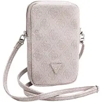 GUESS Zip 4G Triangle-taske – lyserød