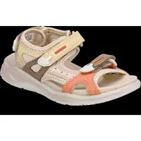 Ecco Sandaler - X-Trinsic K Flat - Multicolor Straw - - 31 - Sandal