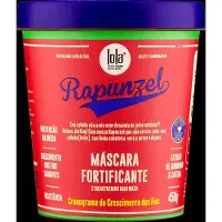 Lola Cosmetics fra Rio - Rapunzel - Styrkelse af hårmaske til hårvækstsimulering reducerer hårtab gendanner glans for alle hårtyper 15,87 fl oz