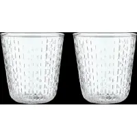 Marimekko Syksy tumbler glas 36 cl 2-pak Clear