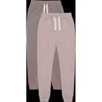 Minymo Sweatpants - 2-pak - Elderberry - - 6 år (116) - Sweatpants