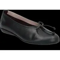 Wonders Wonderstil kvinder. A-61172_3465_5792 Celestina ballerinaer i læder, sort (37), Fast, Ingen, Casual