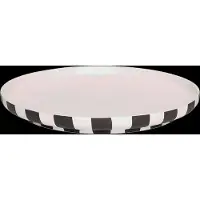 OYOY Living Toppu middagstallerken Ø26,5 cm Black-white