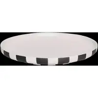 OYOY Living Toppu frokosttallerken Ø20 cm Black-white