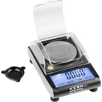 Kern TGD 50-3C Lommevægt TGD 50-3C Vejeområde 50 g Aflæsningsnøjagtighed 1 mg Batteridrevet Sort