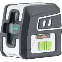 Laserliner SmartCross, 40 m, 0,3 mm/m, 4°, 515 nm, Grøn, 515 nm (< 1 mW)