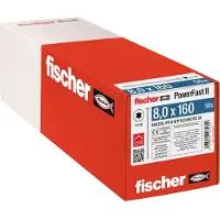 Fischer Powerfast Ii 8.0x160 Sekskantbolt