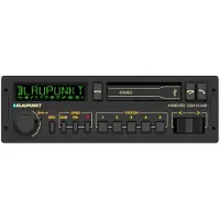 Blaupunkt Hamburg SQM 23 DAB, Sort, Metallic, 1 DIN, 200 W, 50 W, Dreje, AAC, FLAC, MP2, MP3, MP4, WAV, WMA