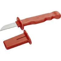 Bahco Isoleret Kabelkniv Med Plastikbeskytter 55.5 Mm