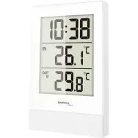 Technoline WS 9178, Hvid, Indendørs termometer, Udendørs termometer, Termometer, Batteri, AA Mignon LR06, 85 mm