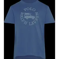 Ralph Lauren Polo Ralph Laurentil drenge. 322B13601001 Blå strikket T-shirt i bomuld (1.5años= 88/93), Casual, Korte ærmer, børnetøj