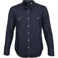 Levi's Bluser & t-shirts 'Barstow Western Standard Fit Shirt' blue denim