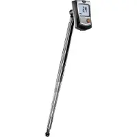 Testo 405, Lomme-/håndholdt, Hot-wire, Sort, Sølv, 0 - 10 m/s, m/s, -20 - 50 °C