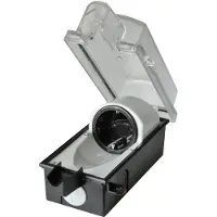 InterBaer SERIE 9015 UDENDØRSKONTAKT 16A IP44