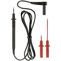 Benning 044119 Sikkerhedsprøveledning sæt Lamelstik 4 mm Testspids 1.00 m Sort 1 stk