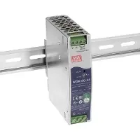 MEAN WELL WDR-60-5, 180 - 550 V, 60 W, 5 V, 10 A, RoHS, 32 mm