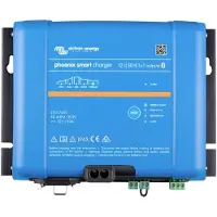 Victron Energy Phoenix Smart Ip43 12/50 (1+1) Oplader 120-240v