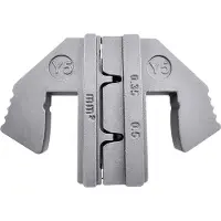 Toolcraft TO-9625890 Krympeindsats Yazaki YES/YESC 0,64 x 0,64 ikke-forseglet kontakt 0.35 til 0.5 mm² Passer til mærke