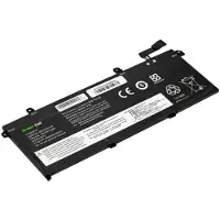 Green Cell - Batteri til bærbar computer (svarende til: Lenovo L18C3P71, Lenovo L18C3P72, Lenovo L18L3P73, Lenovo L18M3P73, Lenovo L18M3P74) - Litium-polymer - 3-cellet - 4350 mAh - sort