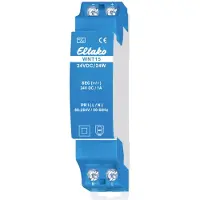 SOLAR PLUS Stabiliseret DIN-skinne skifte strømforsyning 24V DC-24W/1A - Indgang 88-264V AC