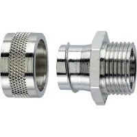 Lapp SILVYN 55502022, Metallic, Forniklet messing, Metric, M20x1.5/2, 1 cm, IP54
