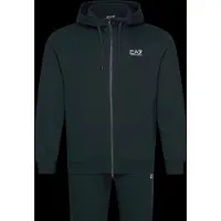 EA7 Joggingdragt navy / hvid
